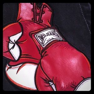 JNCO,vintage,90 ‘s,leather patch,black,rare